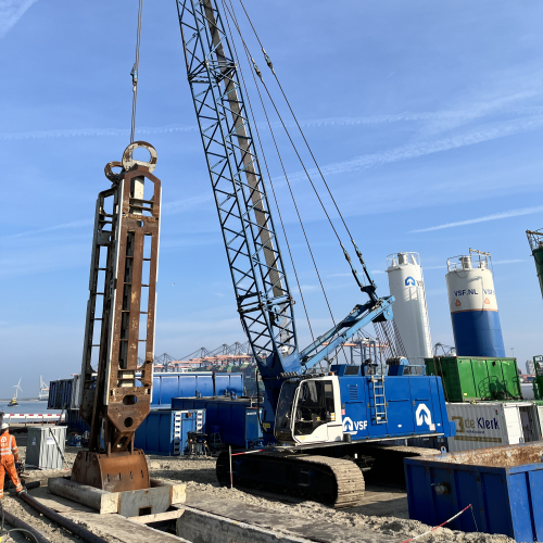 CB-wand verbreding Yangtzekanaal Rotterdam