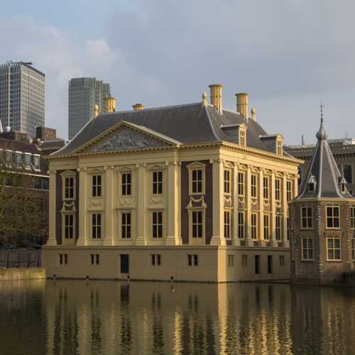 Het Mauritshuis vanaf de Hofvijver - foto Ivo Hoekstra.jpg