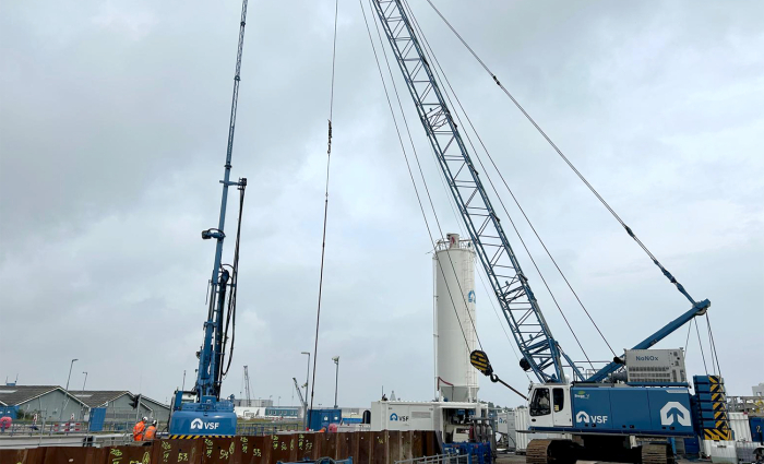 Renovatie Koopvaardersschutsluis Den Helder.